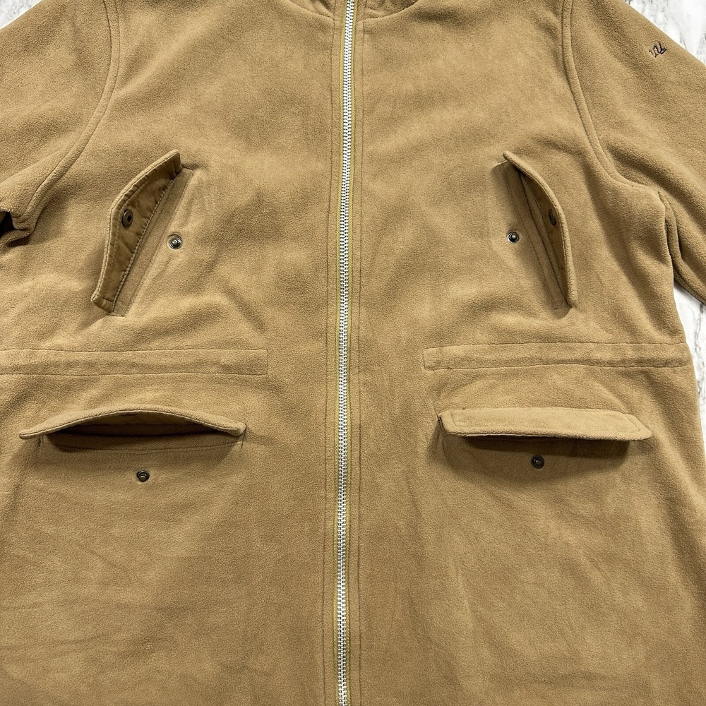 Uniqlo Undercover Full Zip Pocket Hoodie Sz XL (12) Boys Khaki (See Measurements - Picture 6 of 13